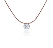 Load image into Gallery viewer, B.Tiff 2 ct Solitaire Pendant
