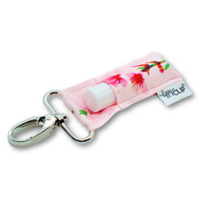 Load image into Gallery viewer, Pink Flower Bouquet LippyClip® Lip Balm Holder for Chapstick
