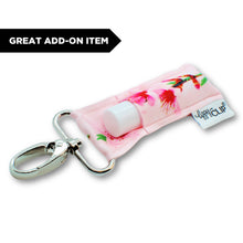 Load image into Gallery viewer, Pink Flower Bouquet LippyClip® Lip Balm Holder for Chapstick
