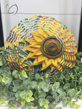 Load image into Gallery viewer, 3D Sunflower Wind Spinner
